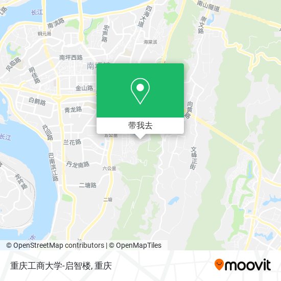重庆工商大学-启智楼地图