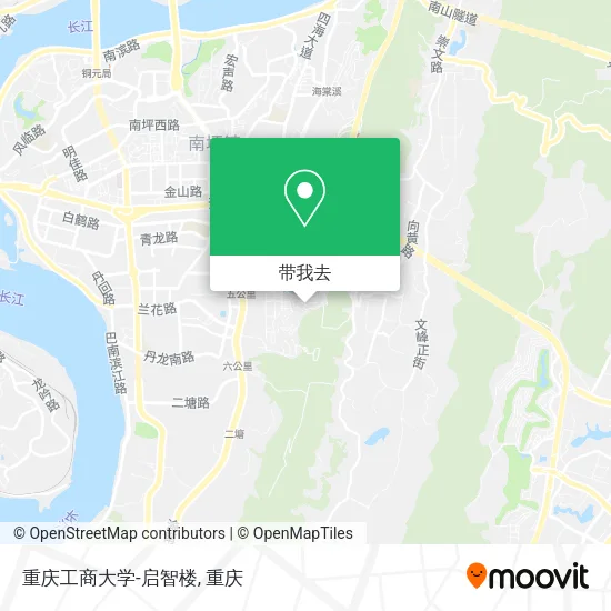 重庆工商大学-启智楼地图