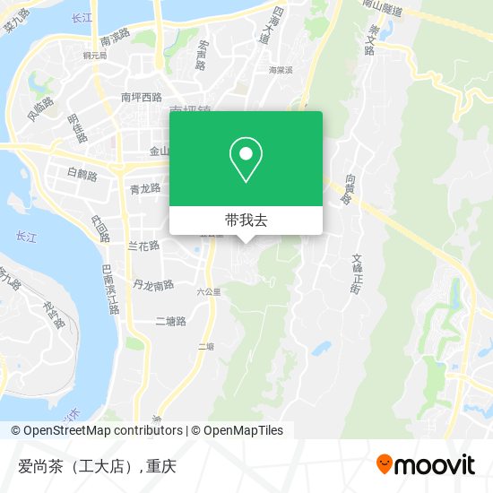 爱尚茶（工大店）地图