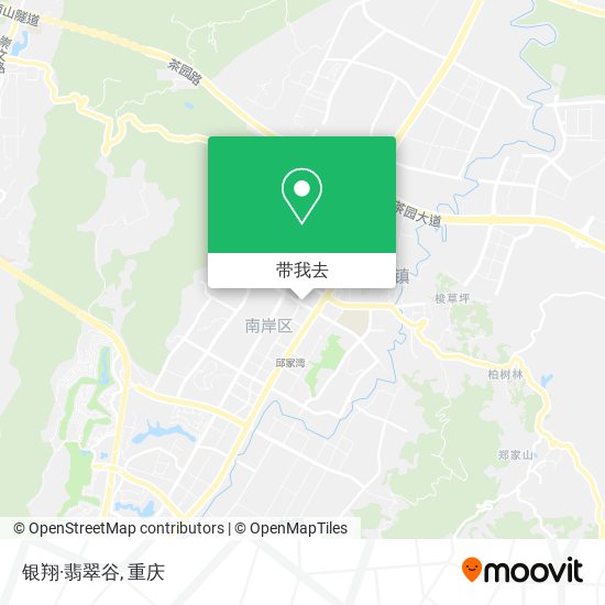 银翔·翡翠谷地图