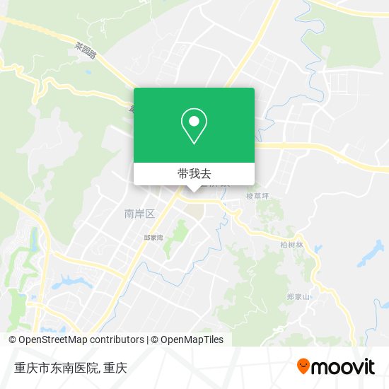 重庆市东南医院地图
