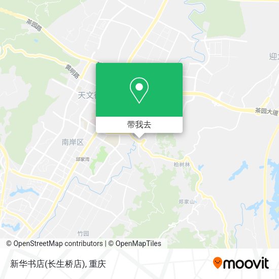 新华书店(长生桥店)地图
