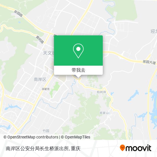 南岸区公安分局长生桥派出所地图