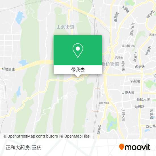 正和大药房地图