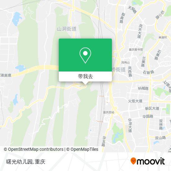 曙光幼儿园地图