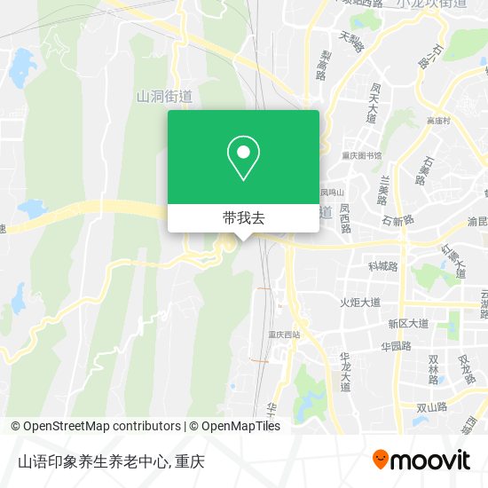 山语印象养生养老中心地图