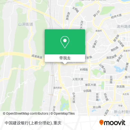 中国建设银行(上桥分理处)地图