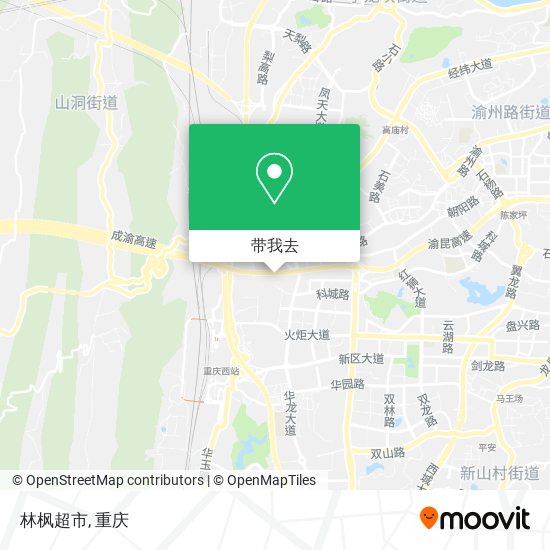 林枫超市地图