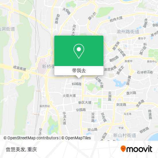 曾慧美发地图