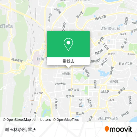 谢玉林诊所地图