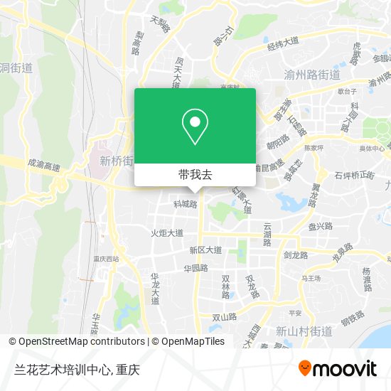 兰花艺术培训中心地图