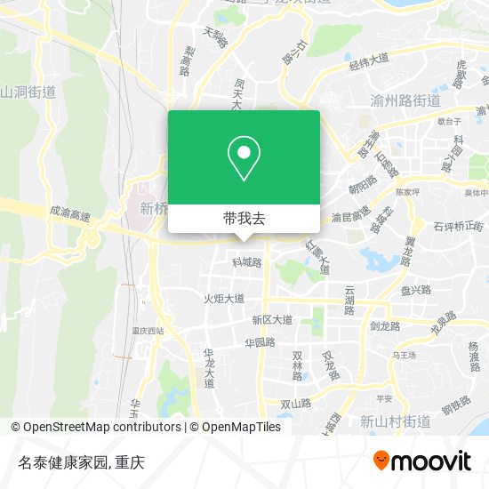 名泰健康家园地图