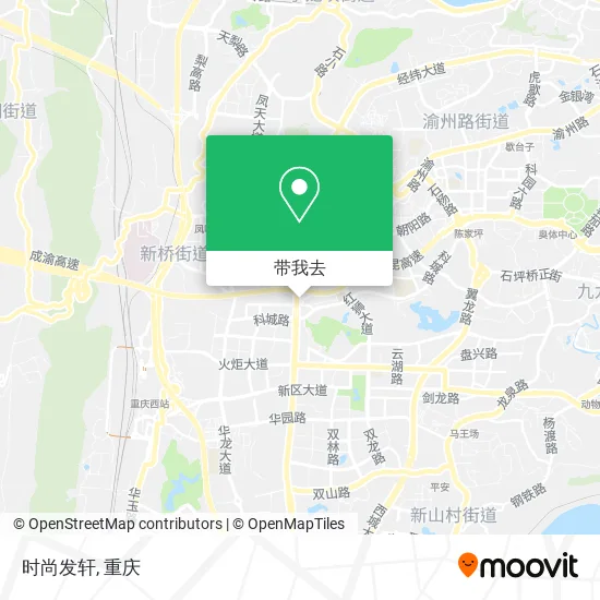 时尚发轩地图
