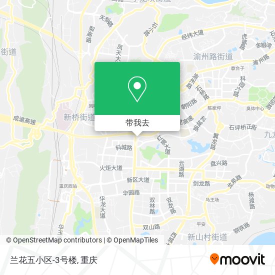 兰花五小区-3号楼地图