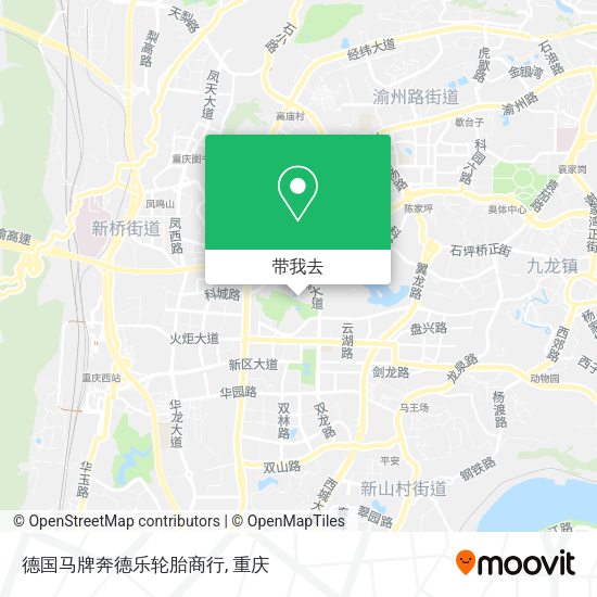 德国马牌奔德乐轮胎商行地图