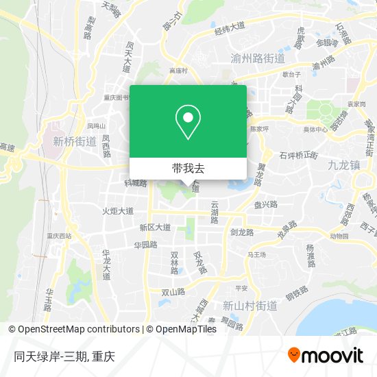 同天绿岸-三期地图