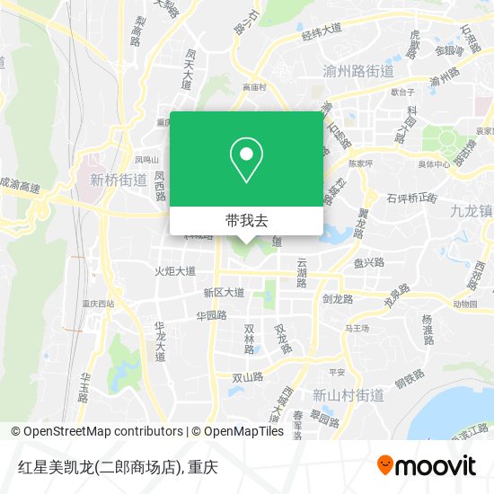 红星美凯龙(二郎商场店)地图