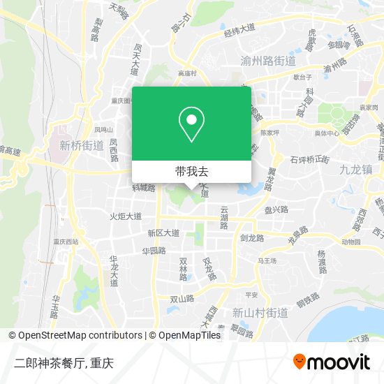 二郎神茶餐厅地图