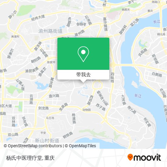 杨氏中医理疗堂地图