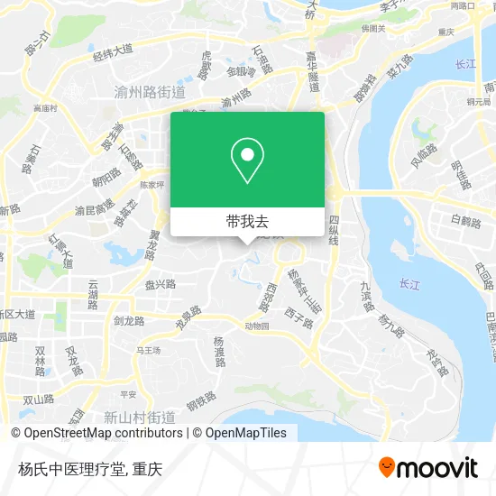 杨氏中医理疗堂地图