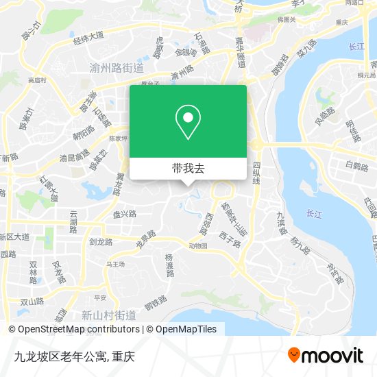 九龙坡区老年公寓地图