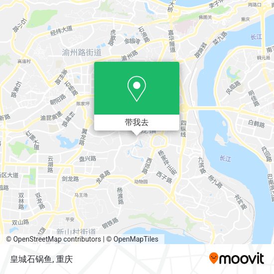 皇城石锅鱼地图