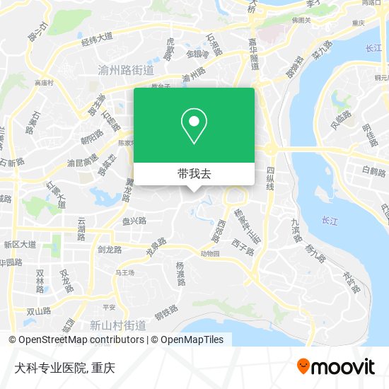 犬科专业医院地图