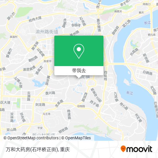 万和大药房(石坪桥正街)地图