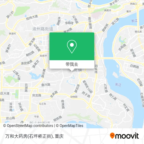 万和大药房(石坪桥正街)地图