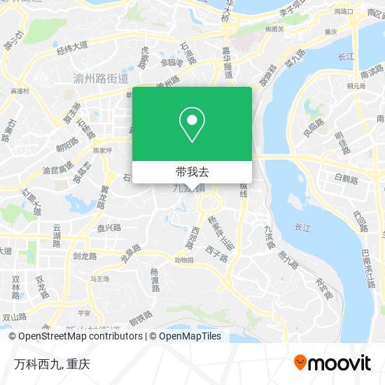 万科西九地图