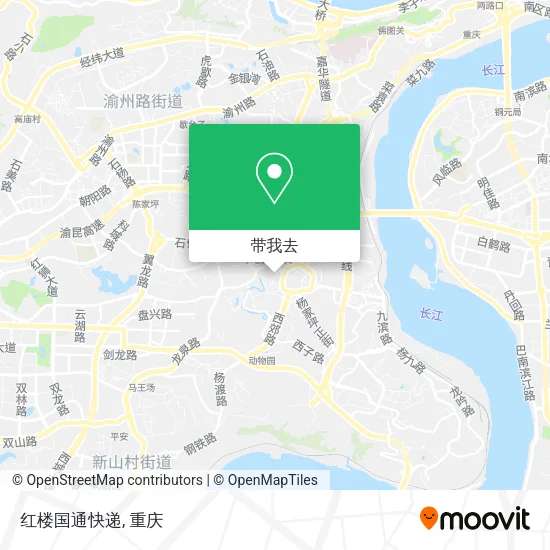 红楼国通快递地图