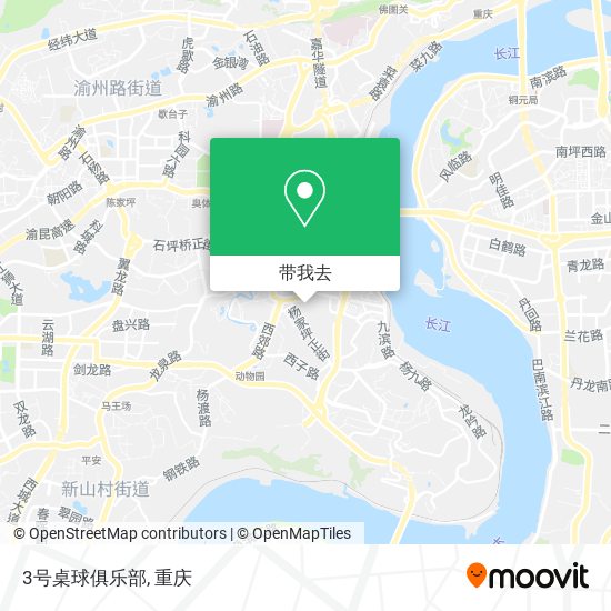 3号桌球俱乐部地图