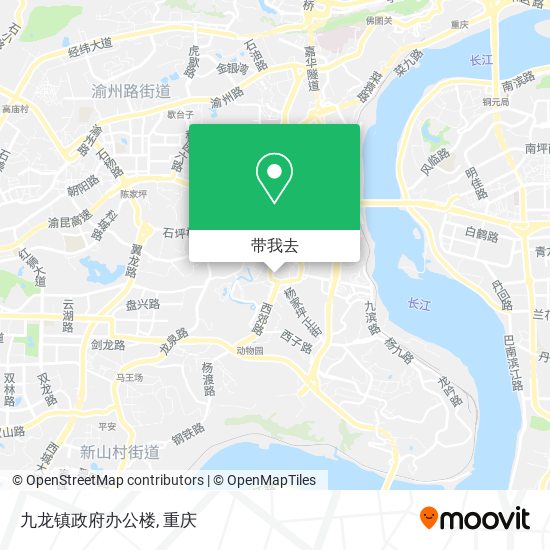 九龙镇政府办公楼地图
