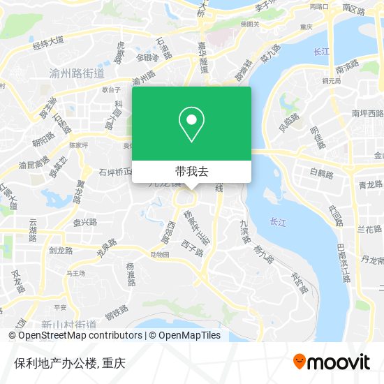 保利地产办公楼地图