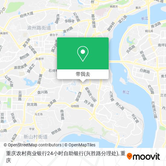 重庆农村商业银行24小时自助银行(兴胜路分理处)地图