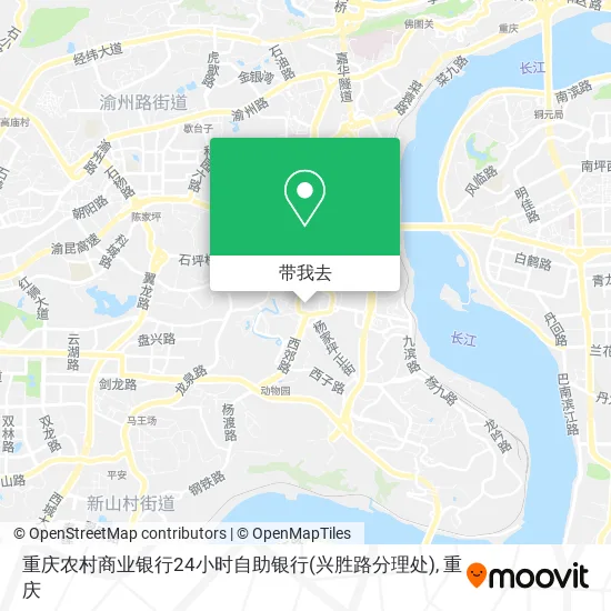 重庆农村商业银行24小时自助银行(兴胜路分理处)地图