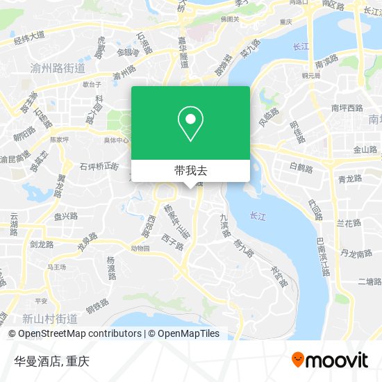 华曼酒店地图