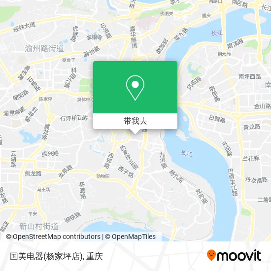 国美电器(杨家坪店)地图