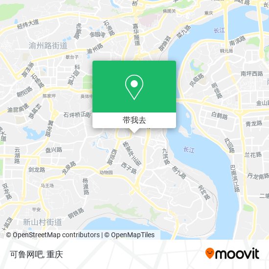 可鲁网吧地图