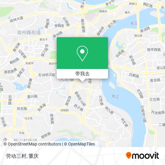 劳动三村地图