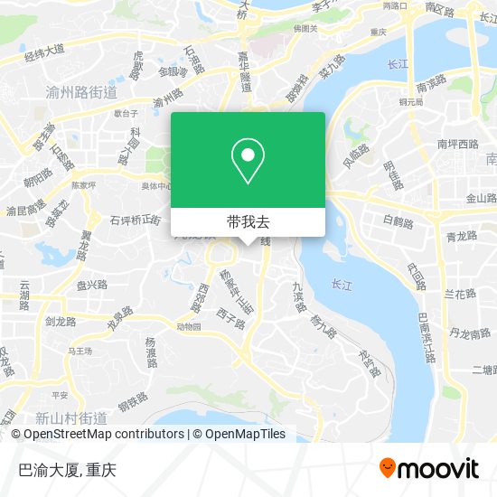 巴渝大厦地图