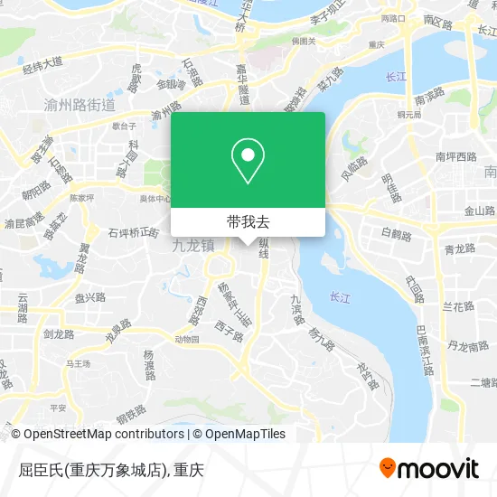 屈臣氏(重庆万象城店)地图