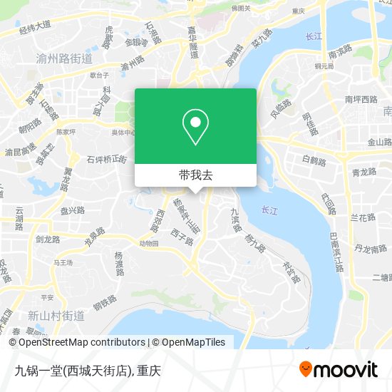 九锅一堂(西城天街店)地图