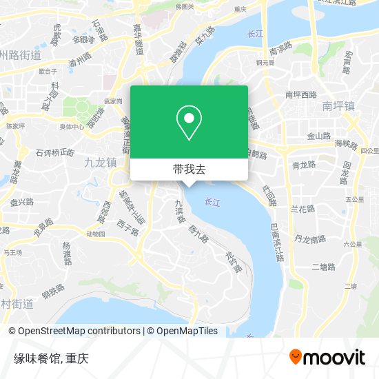 缘味餐馆地图