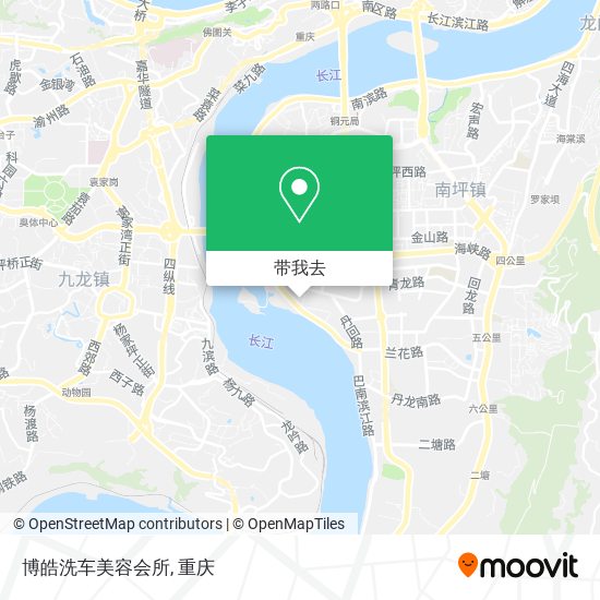 博皓洗车美容会所地图