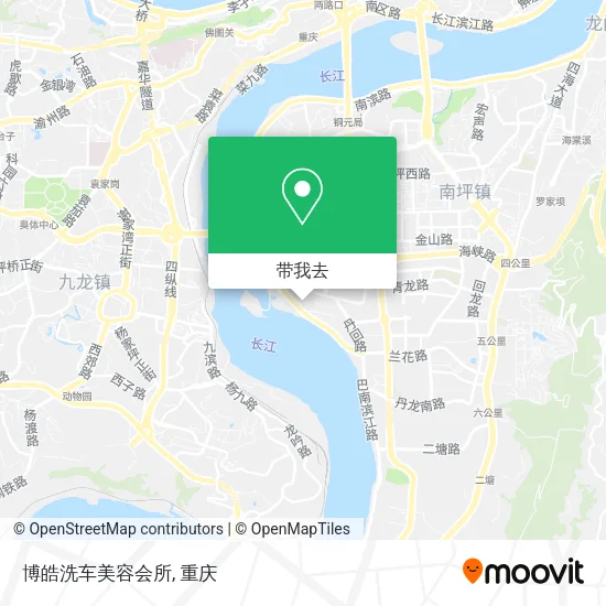 博皓洗车美容会所地图