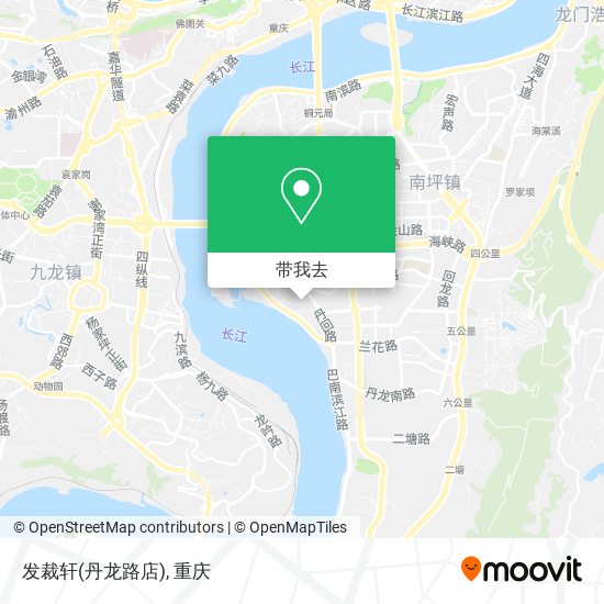 发裁轩(丹龙路店)地图