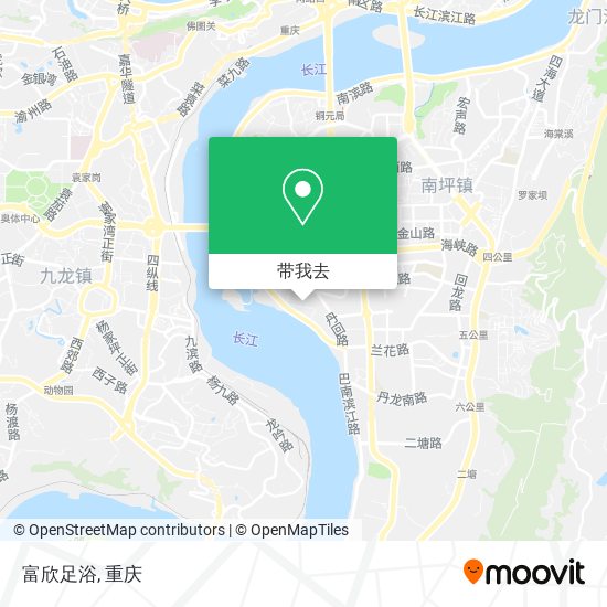 富欣足浴地图