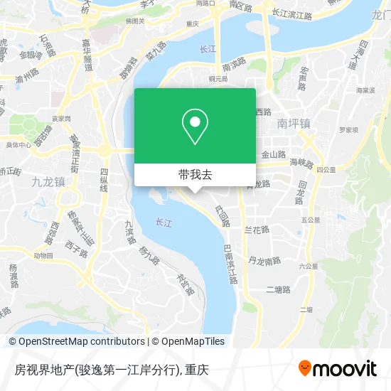房视界地产(骏逸第一江岸分行)地图