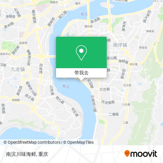 南滨川味海鲜地图